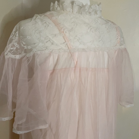 Vintage Val Mode Light pink night gown - Picture 5 of 8